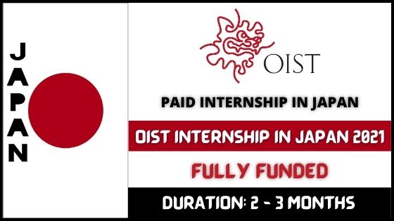 OIST Internship in Japan 2021