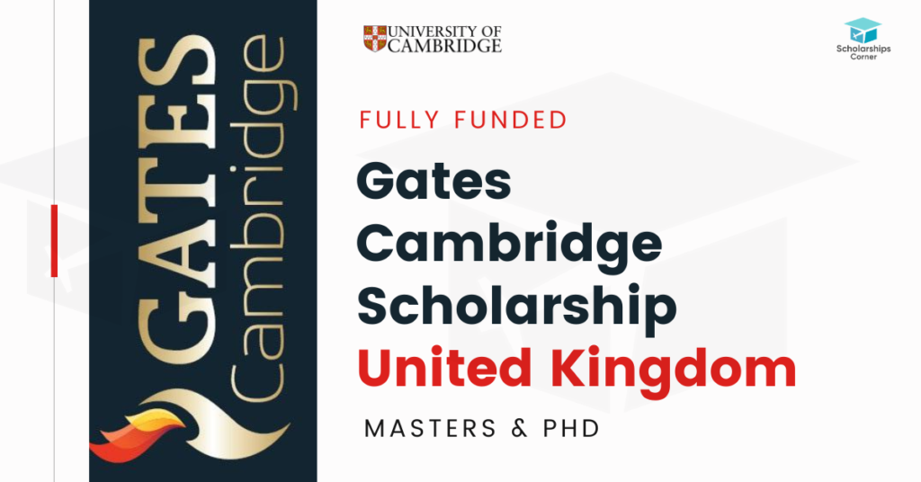 Gates Cambridge Scholarship 2022