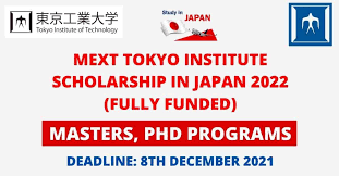 japan scholarship 2022