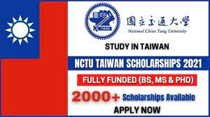 NCTU Taiwan Scholarship 2021