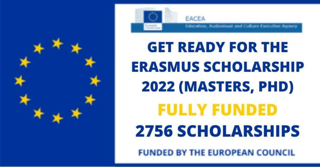 Erasmus Mundus Scholarships 2022
