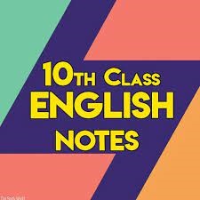 10th class english notes