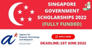 Singapore Government Scholarship 2023 | Fully Funded