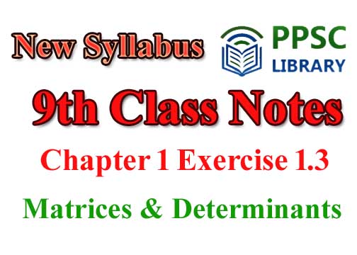 maths class 9 notes exercise 1.3