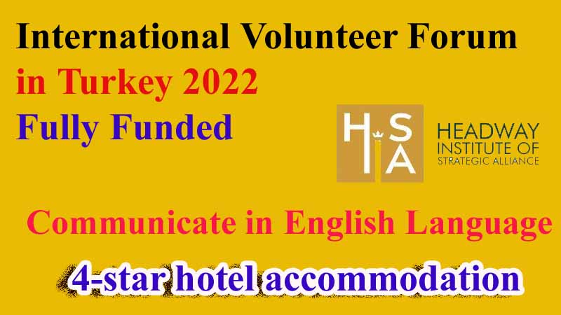 The International Volunteer Forum in Turkey