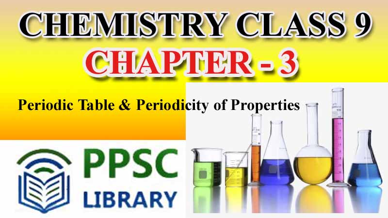 class 9 chemistry chapter 3 notes