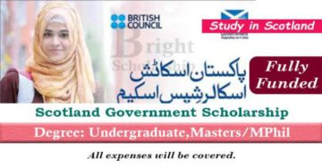 Pakistan Scottish Scholarship 2023
